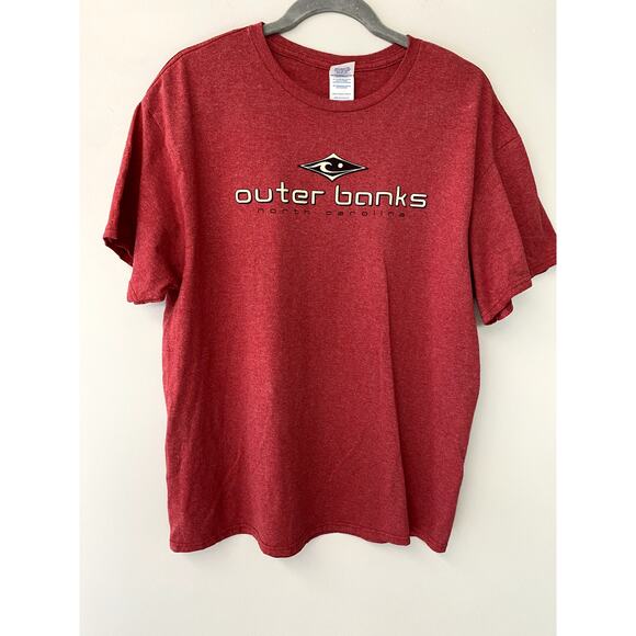 Vintage Outer Banks North Carolina Graphic Tee - Picture 1 of 7